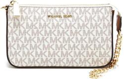 Michael Kors Geantă mică Jet Set Md Chain Pouchette 32F1GJ6W6B 150 vanilla