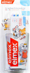 Elmex gyermek készlet fogkrém, 2x fogkefe és csésze