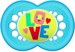 MAM EREDETI cumi 6+ hónapos, szilikon - kék - zumko