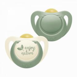 Nuk For Nature Latex cumi (6-18m. ) 2 db - Zöld