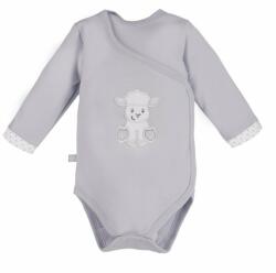 Eevi Hosszú ujjú, hosszú ujjú body NEWBORN szürke - 62