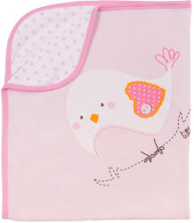 EEVI Nyári pamut takaró Állatok 78x88cm - Madár