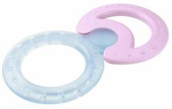 Nuk Cooling teether + Classic fogvágó - rózsaszín