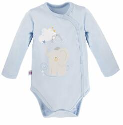 Eevi MELLOW kék hosszú ujjú nyitott body - 62