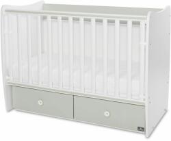 Lorelli Трансформиращо се легло Lorelli - Matrix, 60 х 120 cm, бяло/Milky Green (10150600040P) - baby