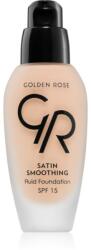 Golden Rose Satin Smoothing fard lichid de lunga durata SPF 15 culoare 27 34 ml