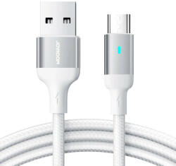 JOYROOM Cable to Micro USB-A / 2.4A / 1.2m Joyroom S-UM018A10 (white) (S-UM018A10 1.2m MW) - scom