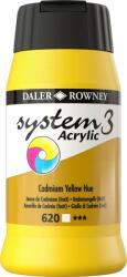 Daler-Rowney System3 Vopsea acrilică Cadmium Yellow Hue 500 ml 1 buc (129500620)