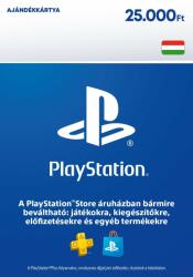 Sony PlayStation Store - 25000 Ft kredit - HU Digital