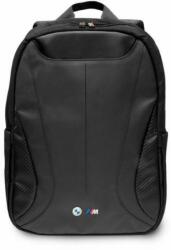 BMW hátizsák BMBP15SPCTFK 16" fekete/fekete Carbon & amp; Leather Tricolor
