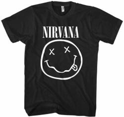 Nirvana White Happy Face Black XL Риза (NIRVTS03MB04)
