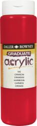 Daler-Rowney Graduate АКРИЛНА боя Crimson 500 ml 1 бр (123500542)