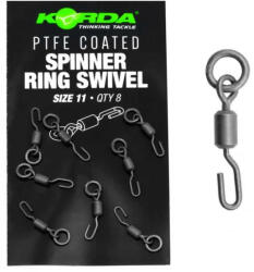 Korda PTFE Spinner Ring Swivel XX 11 Forgókapocs 8db (KMW013)