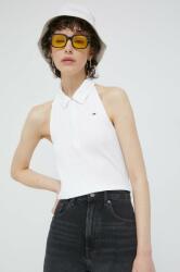 Tommy Jeans top női, fehér - fehér L - answear - 14 990 Ft