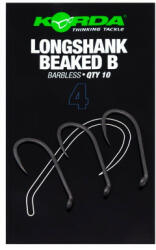 Korda Longshank Beaked 4 Füles, Szakáll Nélküli Bojlis Horog 10db (KLSBB4)
