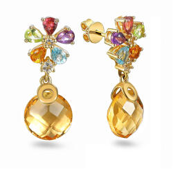 Heratis Forever Fülbevaló színpompás drágakövekkel 8, 56 ct IZBR1248N