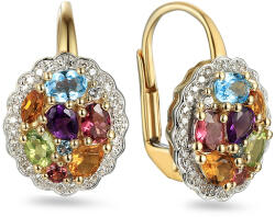 Heratis Forever Egyedi arany fülbevaló drágakövekkel 2, 08 ct IZBR1245N