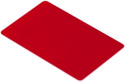 RFID kártya EM4100 chippel, vékony 125 kHz piros IDT-1001EM-C-rd