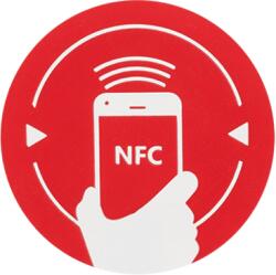  NFC matrica NXP MIFARE NTAG213 újraírható chippel NFC-3013-rd