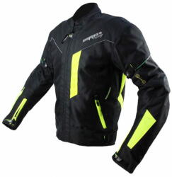 Cappa Racing Bunda moto pánská MONTE CARLO textilní černá/fluo M