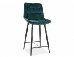  Scaun Bar CHIC H-2 Catifea Verde Bluvel 78 - divahome - 362,00 RON
