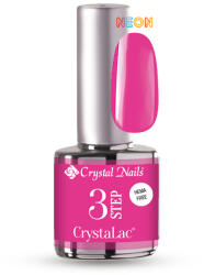 Crystal Nails 3 STEP HEMA Free CrystaLac - HF13 (4ml) - Neon pink
