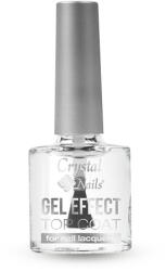 Crystal Nails Crystal Nails Gel Effect Top Coat 10ml - szepseglabor
