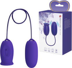 Pretty Love Daisy-Youth Vibrating Egg and Licking Stimulator Purple