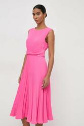 NISSA rochie culoarea roz, midi, evazați RZ14841 MPYH-SUD02R_30X