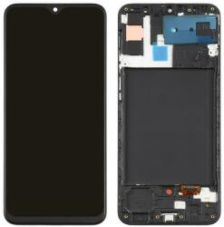 Samsung GH82-21329A Samsung Galaxy A30s OEM LCD kijelző érintővel fekete kerettel előlap (GH82-21329A)