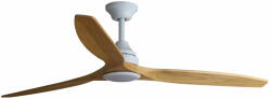 Faro Barcelona ALO L fehér-barna LED mennyezeti csillár ventilátor (FAR-33727DCWP) LED 1 izzós IP20 (33727DCWP)