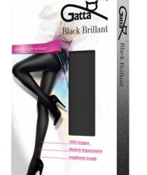 Gatta BLACK BRILLANT PERFECT FIT fekete harisnyanadrág plus size méretben is