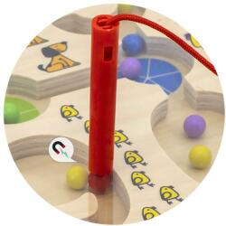 Viga Toys Labirint magnetic cu bile, viga (50180) - bekid