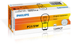Philips Крушка, мигач philips p21/5w, 12v, 5/21w, 10 бр