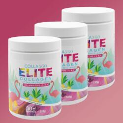 COLLANGO - ELITE COLLAGEN + HYALURONIC ACID - COLLAGEN TYPE I, II, III, V - 3 x 339 G
