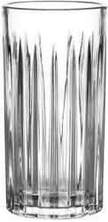 Üdítős pohár, metszett, HB, 350 ml, 6 db-os szett, GastroLine (KHPU289)