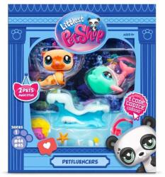 TM Toys Littlest Pet Shop: Set Petfluencer - Aventuri subacvatice - 2 buc (00560 03)