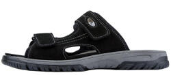 Waldlaufer Papuci barbati, Waldlaufer, 372501-191-001-Harald-Negru, casual, piele naturala, cu talpa groasa, negru (Marime: 40, 5)