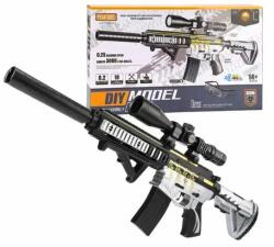 Sunny Blaster HK416D, щурмова пушка с водни гел топчета и аксесоари, черно-сребриста (RS 99-19-colour)