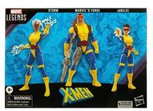 Hasbro Fans Marvel Legends Series (60th Anniversary): X-Men - Storm, Marvel's Forge and Jubilee Action Figures (3-Pack) (15cm) (F7025)