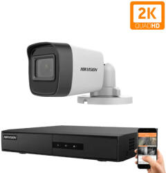 Hikvision 1 biztonsági kamerás IP kamera rendszer 4MP