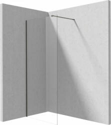 Deante Prizma fix Walk-in zuhanyfal 90x195 átlátszó üveggel, titánium profilszín KTJ_D39P (KTJ_D39P)