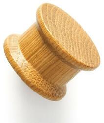 Viefe OH! WOOD Tömörfa bútorgomb, tölgy színben 40 mm átmérő (0601040W16)