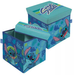  Disney Lilo és Stitch, A csillagkutya Leaf játéktároló 30×30×30 cm (ADX16143WD)