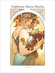  Принт Fruit, Алфонс Муха - репродукция (Print1065)