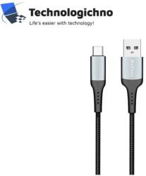 DeTech Кабел DeTech DE-43c2 Type-C 2m Black (40261)