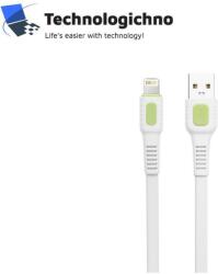 DeTech Кабел DeTech DE-C36i Lightning 2.4A 1m White (40192)