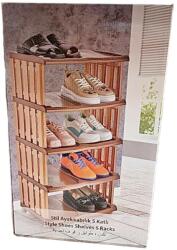  Raft pantofi, 5 nivele, maro (GM103433) Pantofar