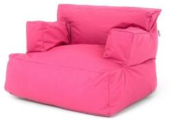 GimiHome Fotoliu Big Bean Bag, textil umplut cu perle polistiren, roz, 80 x 80 x 70 cm (GM562931roz)