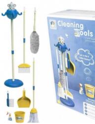  Set de curatenie pentru copii, din plastic cu 7 accesorii (GM100889)